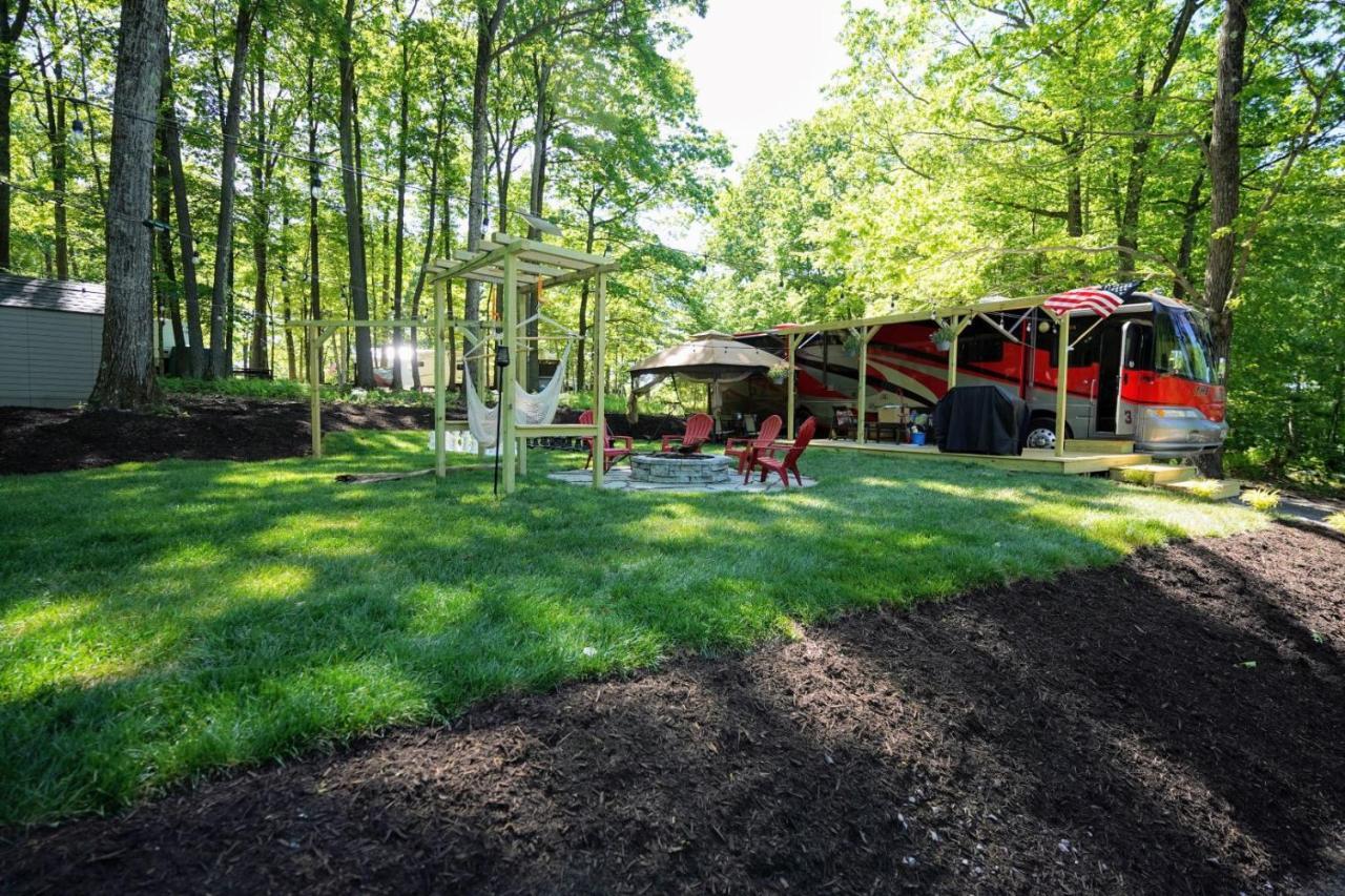3E *Glamping At Treasure Lake* DuBois Bagian luar foto