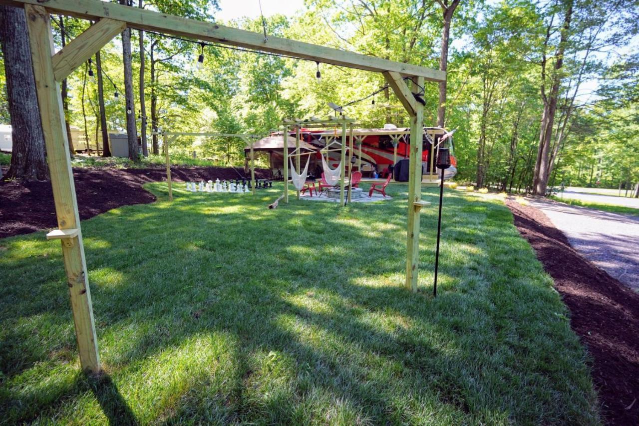 3E *Glamping At Treasure Lake* DuBois Bagian luar foto