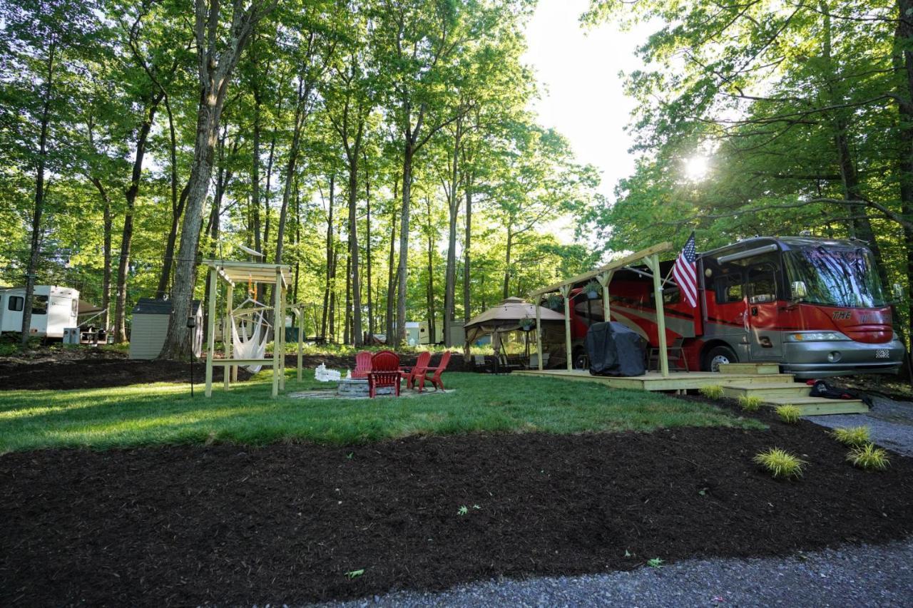 3E *Glamping At Treasure Lake* DuBois Bagian luar foto
