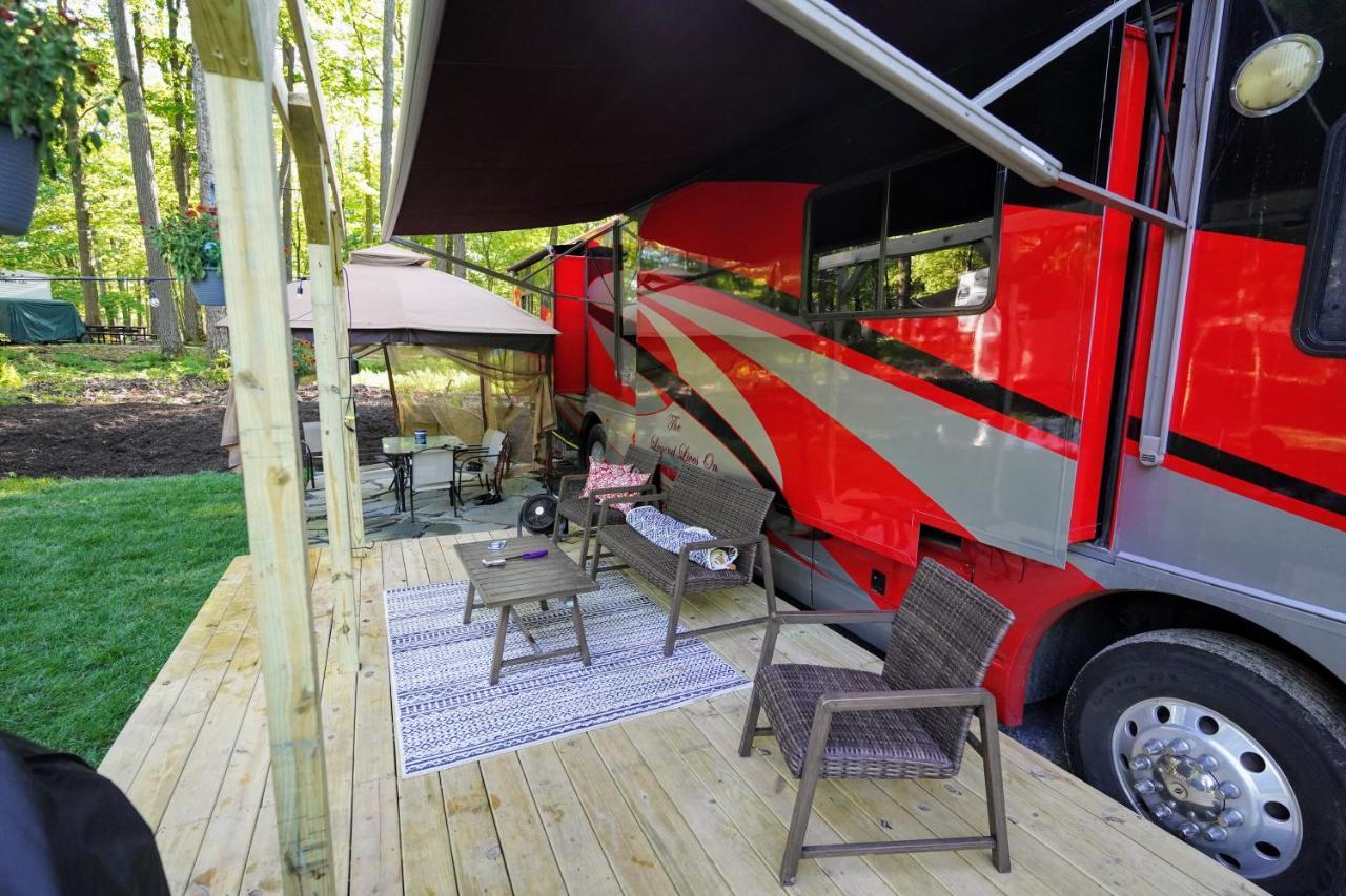 3E *Glamping At Treasure Lake* DuBois Bagian luar foto